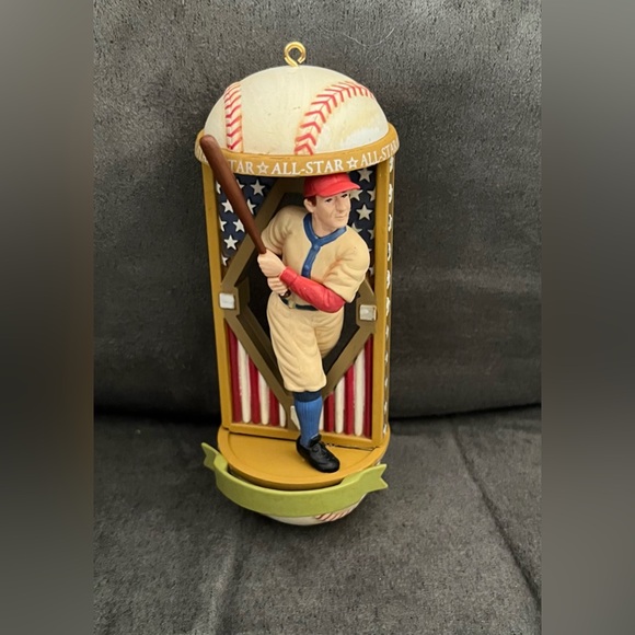 Ornament Carlton Cards Baseball Grand Slam Greeting - Picture 2 of 10